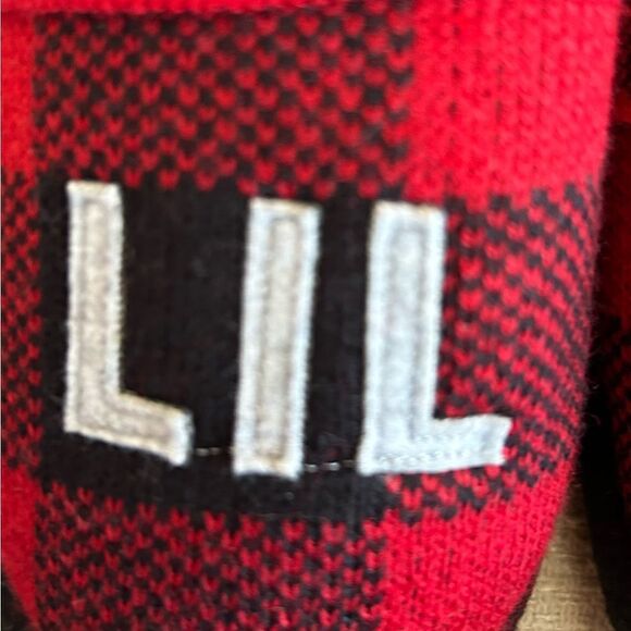 Dearfoams Lil Bear Buffalo Check Clog Slipper NWT - Picture 3 of 13